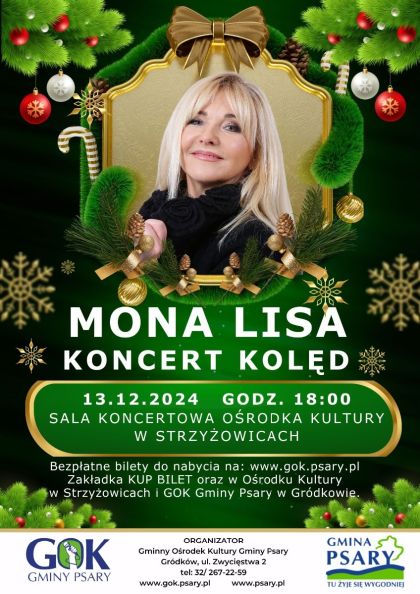 Koncert Kolęd mona lisa